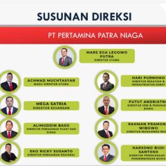 Perombakan Direksi Subholding Pertamina, Mars Ega Jadi Direktur Utama, Mantan Dirjen Migas Jadi Wadirut PPN