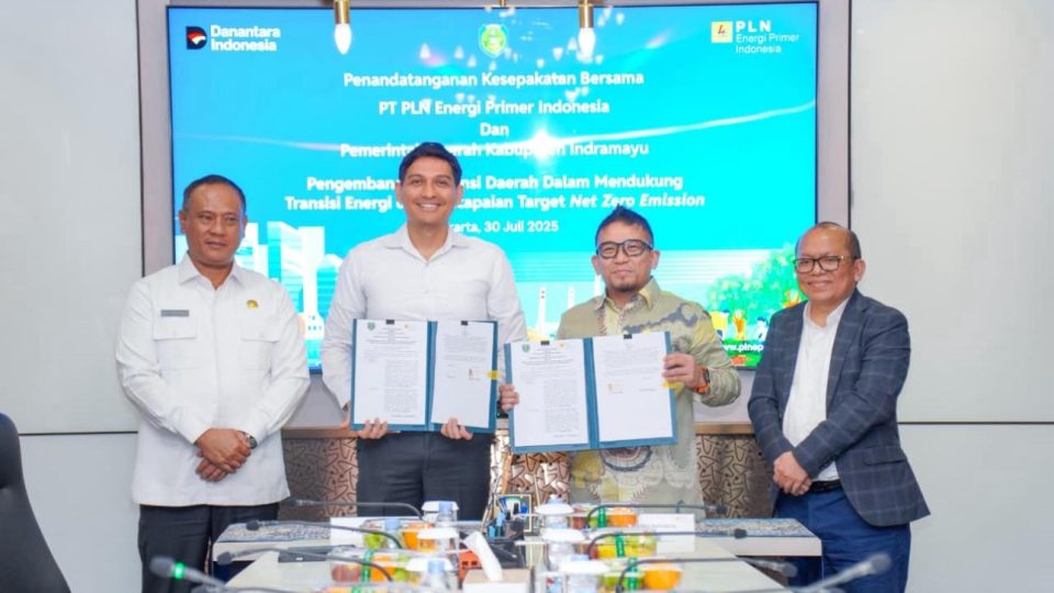 PLN EPI dan Pemkab Indramayu Teken Kesepakatan Kembangkan Biomassa