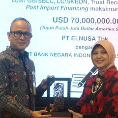 Elnusa dan Bank BNI Teken Perpanjangan dan Perubahan Perjanjian Kredit Senilai US$ 70 Juta