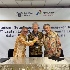 Lautan Luas Kolaborasi dengan Pertamina Lubricants Jajaki Specialty Chemicals dan Lubricants