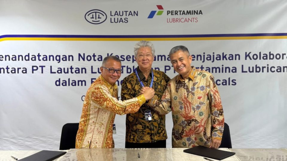 Lautan Luas Kolaborasi dengan Pertamina Lubricants Jajaki Specialty Chemicals dan Lubricants