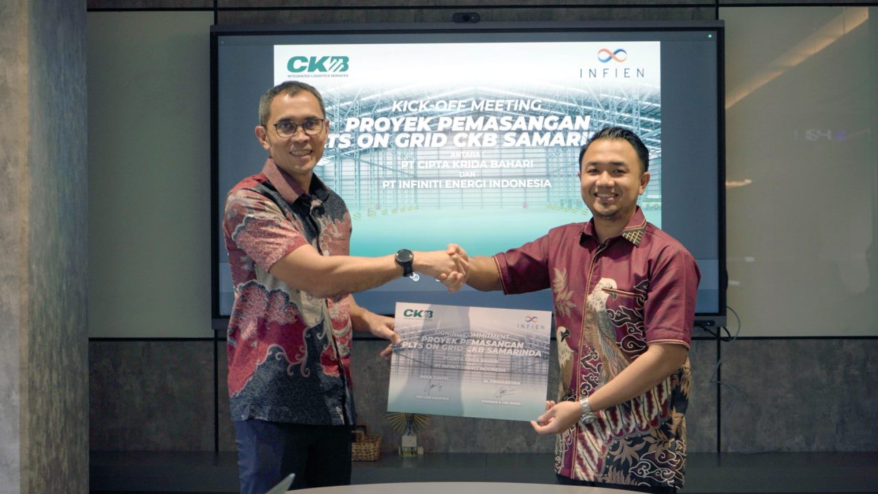 Pacu Transisi Energi Bersih, CKB Logistics Bangun PLTS Atap di ...