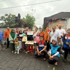 Selain Jaga Keandalan Pasokan Listrik, PLN IP Bergerak Bantu Masyarakat Terdampak Banjir Bali