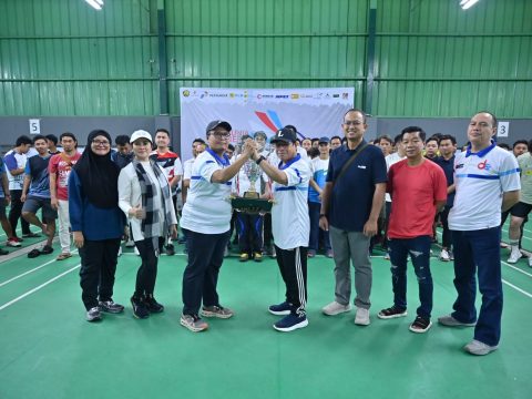 Dirjen Migas Kementerian ESDM Kick Off DE Badminton Tournament 2025