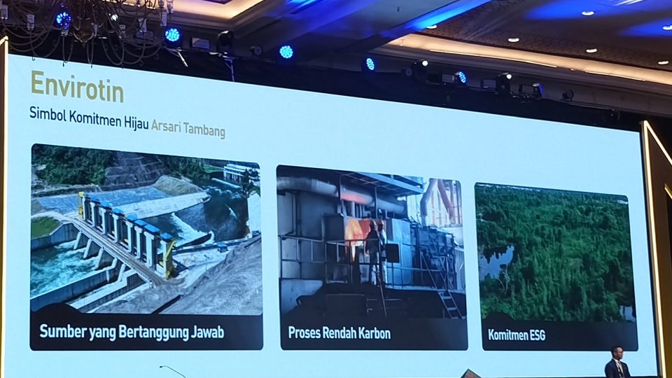 Dukung Energi Bersih, Arsari Tambang Hadirkan Envirotin Timah Ramah Lingkungan