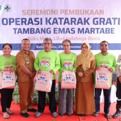 Martabe Targetkan Operasi Katarak 1.400 Mata di Tahun 2025