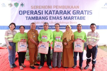 Martabe Targetkan Operasi Katarak 1.400 Mata di Tahun 2025