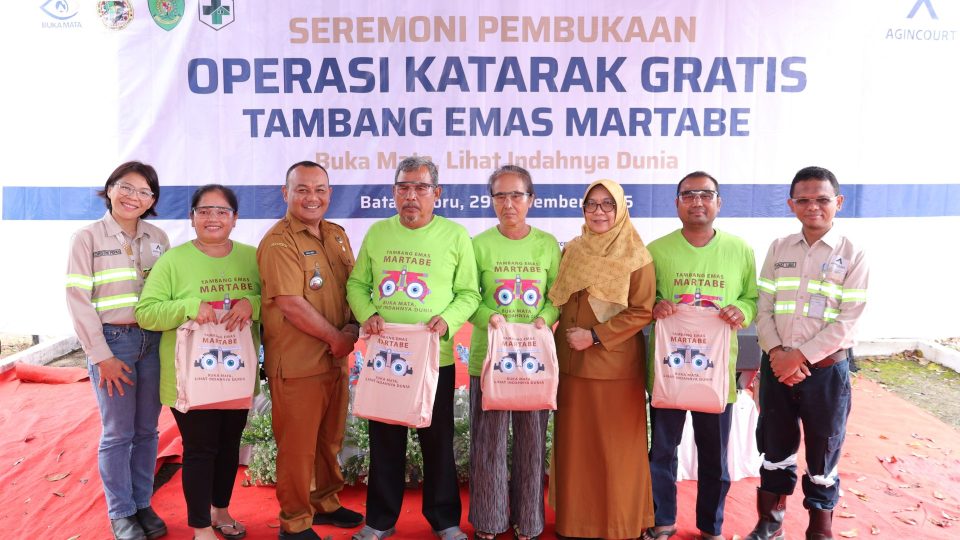 Martabe Targetkan Operasi Katarak 1.400 Mata di Tahun 2025