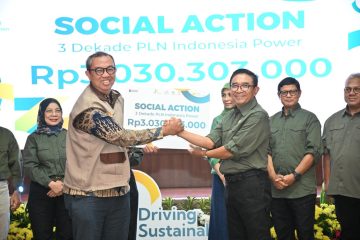 PLN Indonesia Power Gelontorkan Rp3,03 Miliar untuk Bantuan Sosial di 37 Unit Kerja