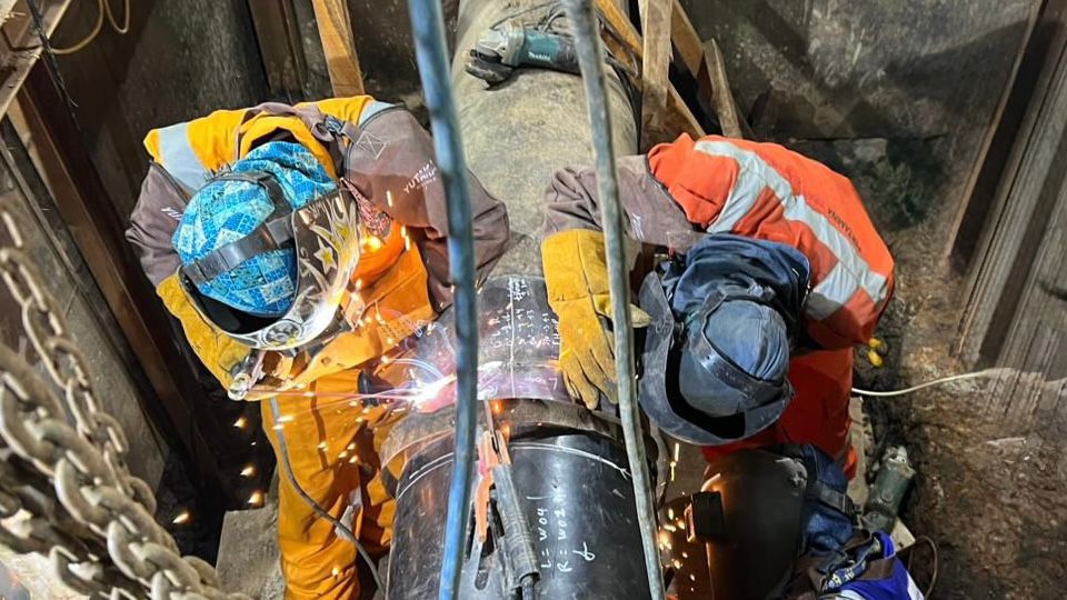 PGN Rampungkan Relokasi Pipa Gas di Jalan Gorowong Karawang