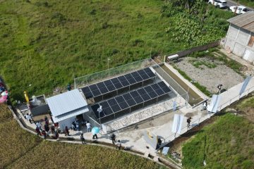 PLTS Irigasi Bukit Asam Perkuat Ketahanan Pangan Petani Muara Enim