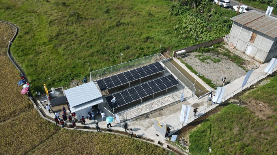 PLTS Irigasi Bukit Asam Perkuat Ketahanan Pangan Petani Muara Enim