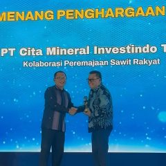 Inisiatif Peremajaan Sawit Cita Mineral Angkat Kesejahteraan Masyarakat Air Upas