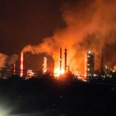 Kebakaran Terjadi di Kilang Dumai Milik Pertamina