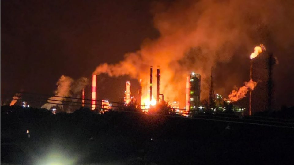 Kebakaran Terjadi di Kilang Dumai Milik Pertamina