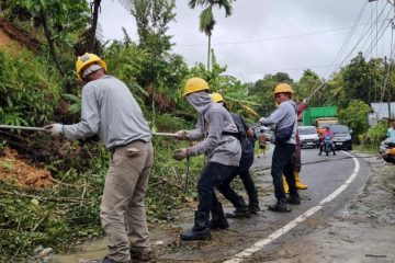 Listrik 268.853 Pelanggan di Sumatera Barat Berhasil Dipulihkan