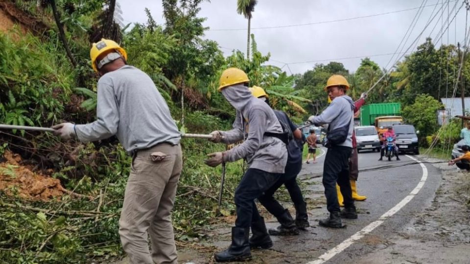 Listrik 268.853 Pelanggan di Sumatera Barat Berhasil Dipulihkan