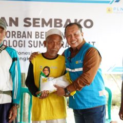 PLN Indonesia Power Garda Terdepan Alirkan Bantuan Sekitar Area Dua Pembangkit Listrik di Sumatera Barat