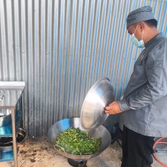 Topang Kebutuhan Nutrisi, Patra Drilling Contractor Buka Dapur Umum di Rantau, Aceh Tamiang