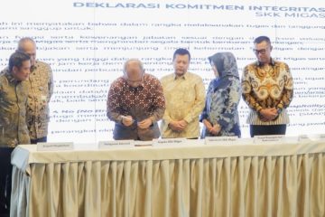 SKK Migas Tandatangani Deklarasi Komitmen Integritas Pencegahan Korupsi