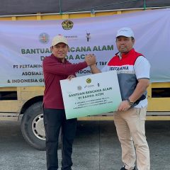 Pengembang Panas Bumi Bersatu Bantu Korban Bencana Aceh