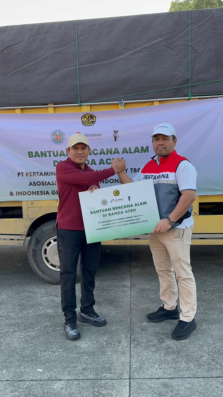 Pengembang Panas Bumi Bersatu Bantu Korban Bencana Aceh