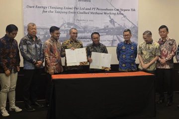 Konsorsium Dart Energy – Nu Energy dan PGN Teken PJBG CBM, SKK Migas : Era Baru Migas Non Konvensional Dimulai