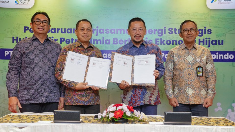 Kilang Pertamina Internasional dan Polytama Teken Jual Beli Propylene hingga 2030