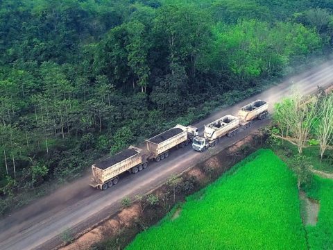 Titan Infra Sejahtera Bangun Jalan Chipseal Jalur Logistik Batu Bara Terpanjang di Sumatera Selatan