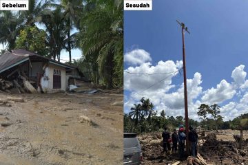 Hore! Listrik Sumatera Barat Pulih 100%