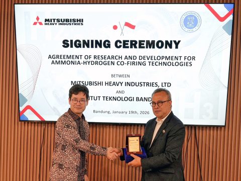 Mitsubishi dan ITB Perpanjang Kolaborasi Pengembangan Pembangkit Listrik Bersih Berbahan Bakar Amonia