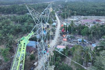 Jalur Transmisi Listrik Ke-Dua Pangkalan Brandan-Langsa Sudah Mulai Beroperasi