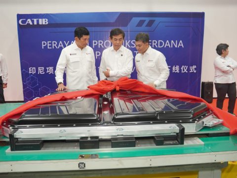 Fasilitas Utama Pabrik Baterai PT IBI Rampung