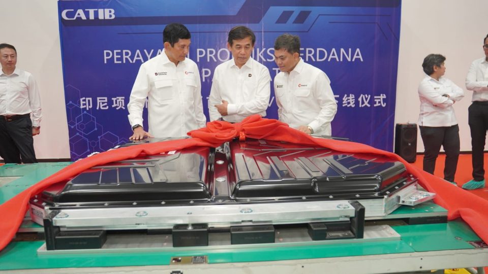 Fasilitas Utama Pabrik Baterai PT IBI Rampung