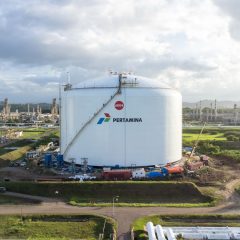 Revitalisasi Selesai, Tangki LNG di Arun Siap Beroperasi
