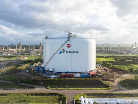 Revitalisasi Selesai, Tangki LNG di Arun Siap Beroperasi