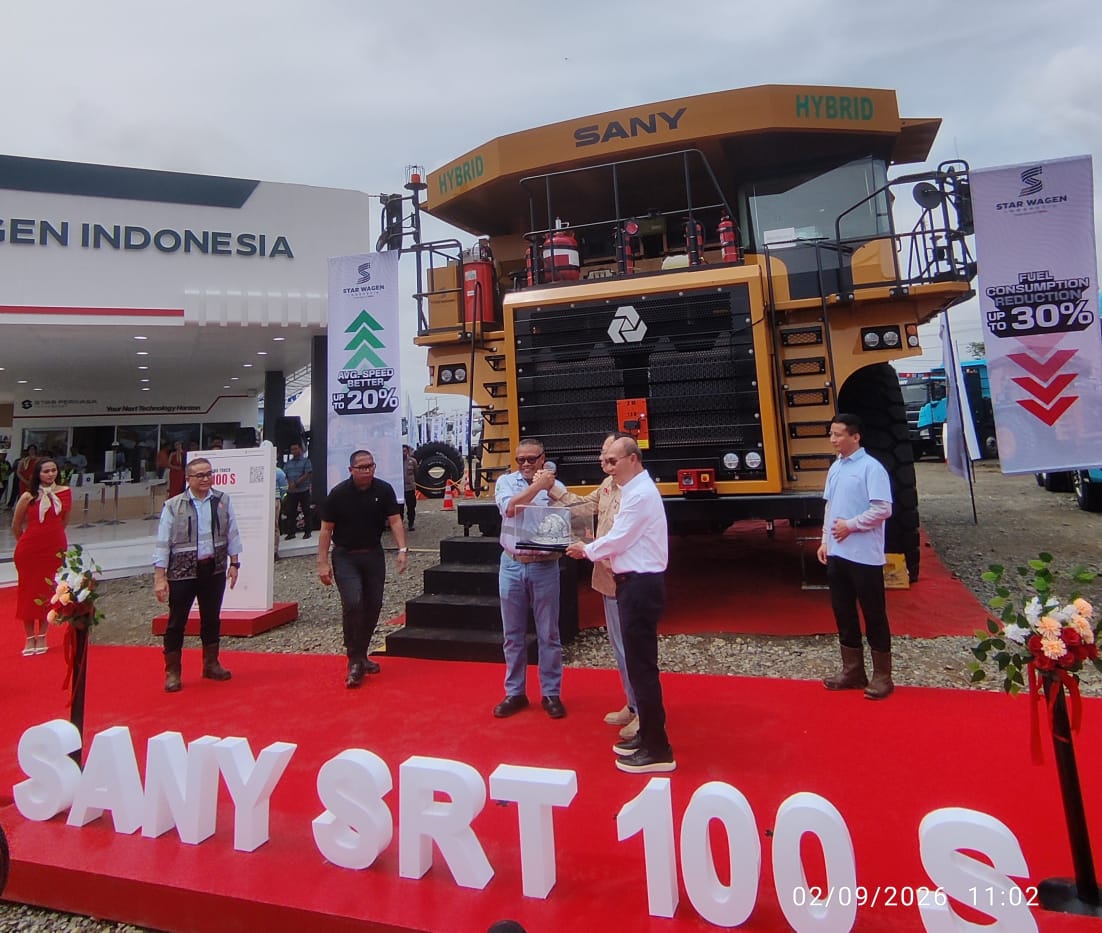 Dorong Transformasi Hauling Tambang, PPA Luncurkan SANY HD Truck Hybrid Generasi Terbaru