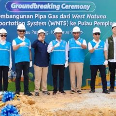 PLN EPI Mulai Konstruksi Pembangunan Pipa Gas WNTS ke Pulau Pemping