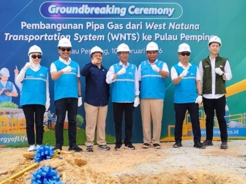 PLN EPI Mulai Konstruksi Pembangunan Pipa Gas WNTS ke Pulau Pemping