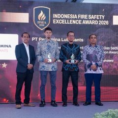 Terapkan Standar Keselamatan Operasional, Pertamina Lubricants Raih Apresiasi Fire Safety Excellence Award 2026
