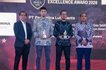 Terapkan Standar Keselamatan Operasional, Pertamina Lubricants Raih Apresiasi Fire Safety Excellence Award 2026