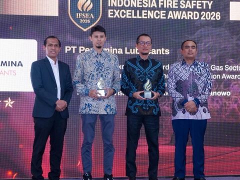 Terapkan Standar Keselamatan Operasional, Pertamina Lubricants Raih Apresiasi Fire Safety Excellence Award 2026