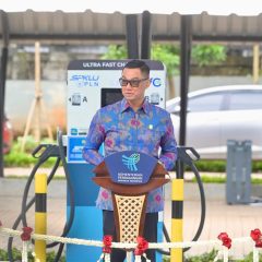 Kolaborasi PLN dan Kementerian Perdagangan Hadirkan SPKLU Ultra Fast Charging