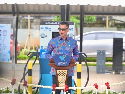 Kolaborasi PLN dan Kementerian Perdagangan Hadirkan SPKLU Ultra Fast Charging