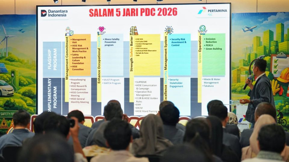 Patra Drilling Contractor Tegaskan Komitmen HSSE, Prioritaskan Keselamatan dan Aktivitas Operasional Lebih Andal