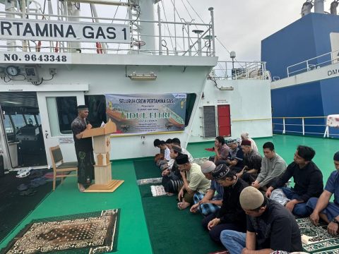 Rayakan Idulfitri di Lautan Bersama Pertamina Demi Jaga Pasokan Energi Tetap Aman