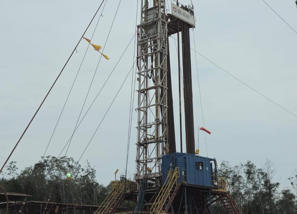 Sumur KRG-038 di Prabumulih Sukses Semburkan Minyak