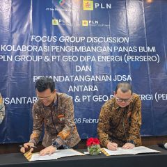 PLN Nusantara Power dan Geo Dipa Teken Kerja sama Retrofit PLTP Dieng 1 hingga Pengembangan Green Hydrogen