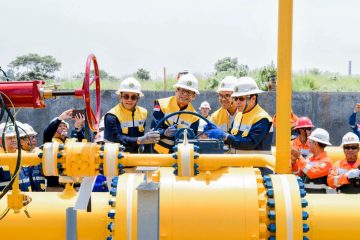 Gas Mulai Mengalir di Pipa Cirebon – Semarang Tahap 2