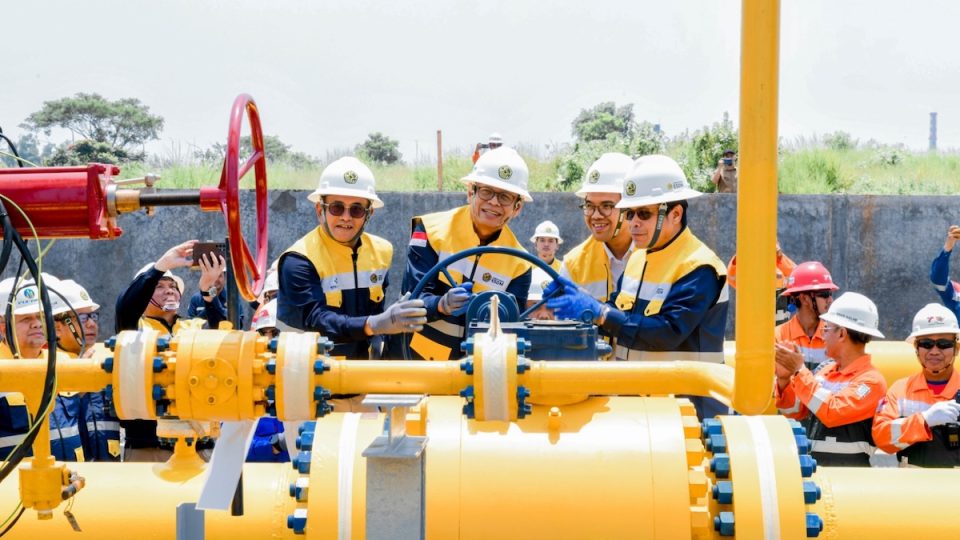 Gas Mulai Mengalir di Pipa Cirebon – Semarang Tahap 2